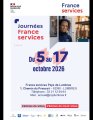 Journées France services 2026 : du 05 au 17 octobre 2026